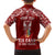 personalised-kia-kaha-te-reo-maori-family-matching-off-shoulder-long-sleeve-dress-and-hawaiian-shirt-hei-tiki-mix-koru-red