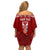 personalised-kia-kaha-te-reo-maori-family-matching-off-shoulder-short-dress-and-hawaiian-shirt-hei-tiki-mix-koru-red