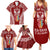 personalised-kia-kaha-te-reo-maori-family-matching-summer-maxi-dress-and-hawaiian-shirt-hei-tiki-mix-koru-red