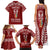 personalised-kia-kaha-te-reo-maori-family-matching-tank-maxi-dress-and-hawaiian-shirt-hei-tiki-mix-koru-red