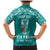 personalised-kia-kaha-te-reo-maori-family-matching-mermaid-dress-and-hawaiian-shirt-hei-tiki-mix-koru-teal