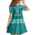 personalised-kia-kaha-te-reo-maori-family-matching-off-shoulder-long-sleeve-dress-and-hawaiian-shirt-hei-tiki-mix-koru-teal