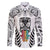 personalised-kia-kaha-te-reo-maori-family-matching-short-sleeve-bodycon-dress-and-hawaiian-shirt-hei-tiki-mix-koru-white