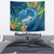 Outrigger Canoe Blue Tapestry On The Waves