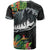 Outrigger Canoe Black T Shirt On The Waves