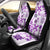 Vintage Hawaii Car Seat Cover Hawaiian Quilt Kapa Mismatch Purple LT7 - Polynesian Pride