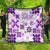 Vintage Hawaii Quilt Hawaiian Quilt Kapa Mismatch Purple LT7 - Polynesian Pride