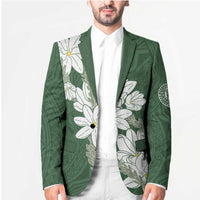 Ia Orana Tahiti Tiare Blazer Sage Green Lei LT7 - Polynesian Pride