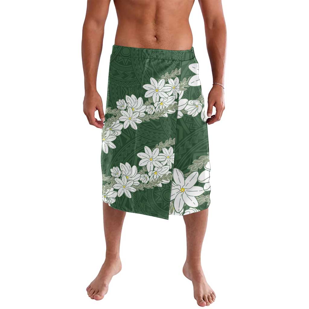 Ia Orana Tahiti Tiare Lavalava Sage Green Lei LT7 Sage Green - Polynesian Pride