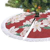 Ia Orana Tahiti Tiare Tree Skirt Crimson Lei LT7 - Polynesian Pride