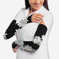 Ia Orana Tahiti Tiare Arm Sleeves Black Lei LT7 - Polynesian Pride