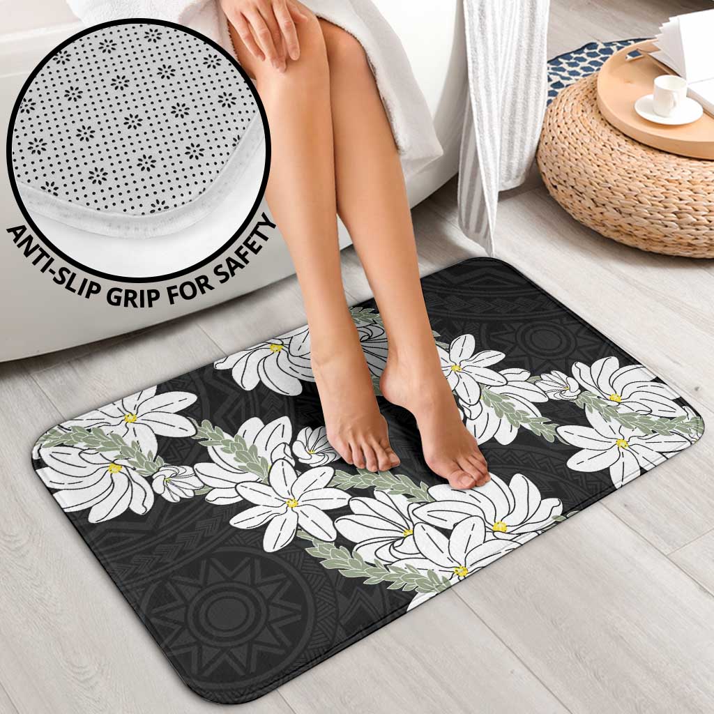 Ia Orana Tahiti Tiare Bathroom Set Black Lei LT7 - Polynesian Pride