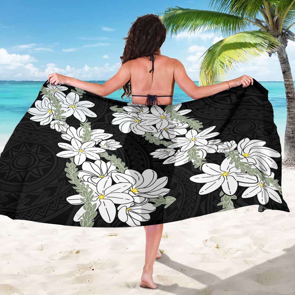 Ia Orana Tahiti Tiare Sarong Black Lei LT7 - Polynesian Pride