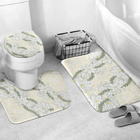Ia Orana Tahiti Tiare Bathroom Set Lemon Yellow Lei LT7 Mat Set Only (3 pcs) One Size Lemon - Polynesian Pride