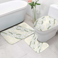 Ia Orana Tahiti Tiare Bathroom Set Lemon Yellow Lei LT7 - Polynesian Pride