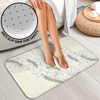 Ia Orana Tahiti Tiare Bathroom Set Lemon Yellow Lei LT7 - Polynesian Pride