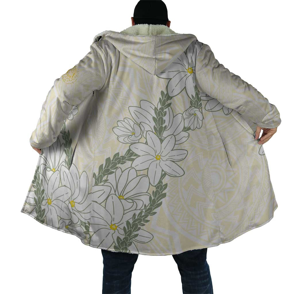 Ia Orana Tahiti Tiare Cloak Lemon Yellow Lei LT7 - Polynesian Pride