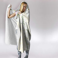 Ia Orana Tahiti Tiare Hooded Blanket Lemon Yellow Lei LT7 - Polynesian Pride