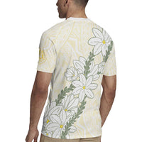 Ia Orana Tahiti Tiare Rugby Jersey Lemon Yellow Lei LT7 - Polynesian Pride