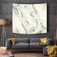 Ia Orana Tahiti Tiare Tapestry Lemon Yellow Lei LT7 Lemon - Polynesian Pride