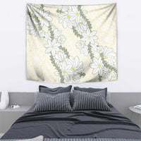Ia Orana Tahiti Tiare Tapestry Lemon Yellow Lei LT7 - Polynesian Pride