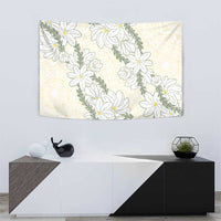 Ia Orana Tahiti Tiare Tapestry Lemon Yellow Lei LT7 - Polynesian Pride