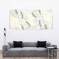 Ia Orana Tahiti Tiare Tapestry Lemon Yellow Lei LT7 - Polynesian Pride