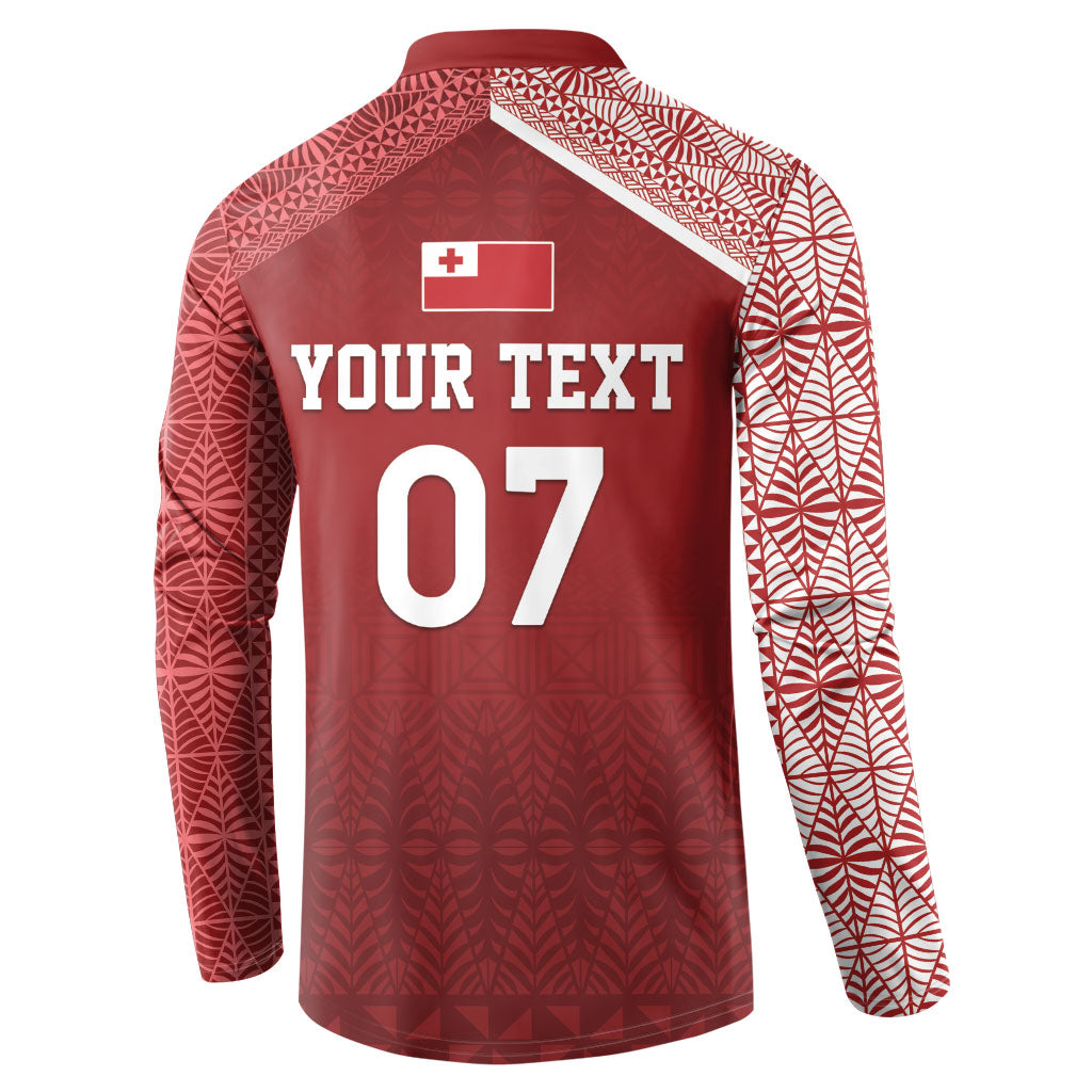 Mate Ma'a Tonga Custom Ngatu Button Sweatshirt Kainga - Sipi Tau LT7 - Polynesian Pride
