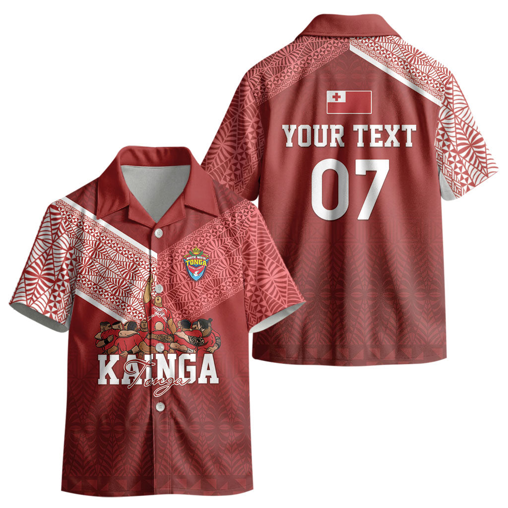 Mate Ma'a Tonga Custom Ngatu Kid Hawaiian Shirt Kainga - Sipi Tau LT7 - Polynesian Pride