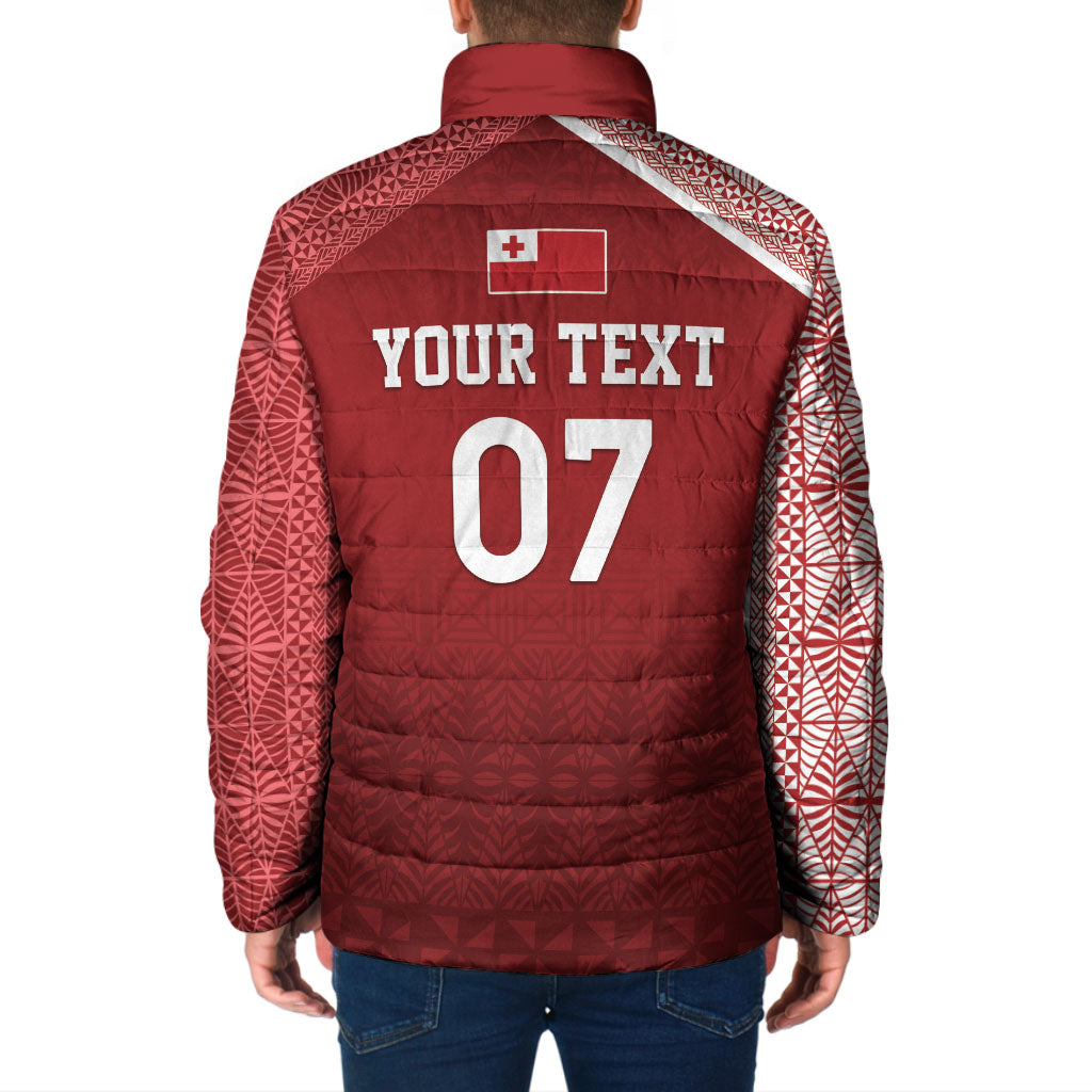 Mate Ma'a Tonga Custom Ngatu Padded Jacket Kainga - Sipi Tau LT7 - Polynesian Pride