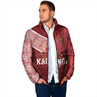 Mate Ma'a Tonga Custom Ngatu Padded Jacket Kainga - Sipi Tau LT7 - Polynesian Pride