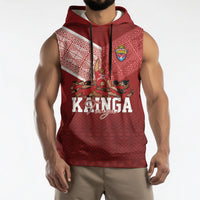 Mate Ma'a Tonga Custom Ngatu Sleeveless Hoodie Kainga - Sipi Tau LT7 - Polynesian Pride