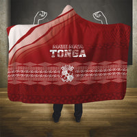 Mate Ma'a Tonga Hooded Blanket Basic Ngatu Kupesi Motif LT7 - Polynesian Pride