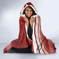 Mate Ma'a Tonga Hooded Blanket Basic Ngatu Kupesi Motif LT7 - Polynesian Pride