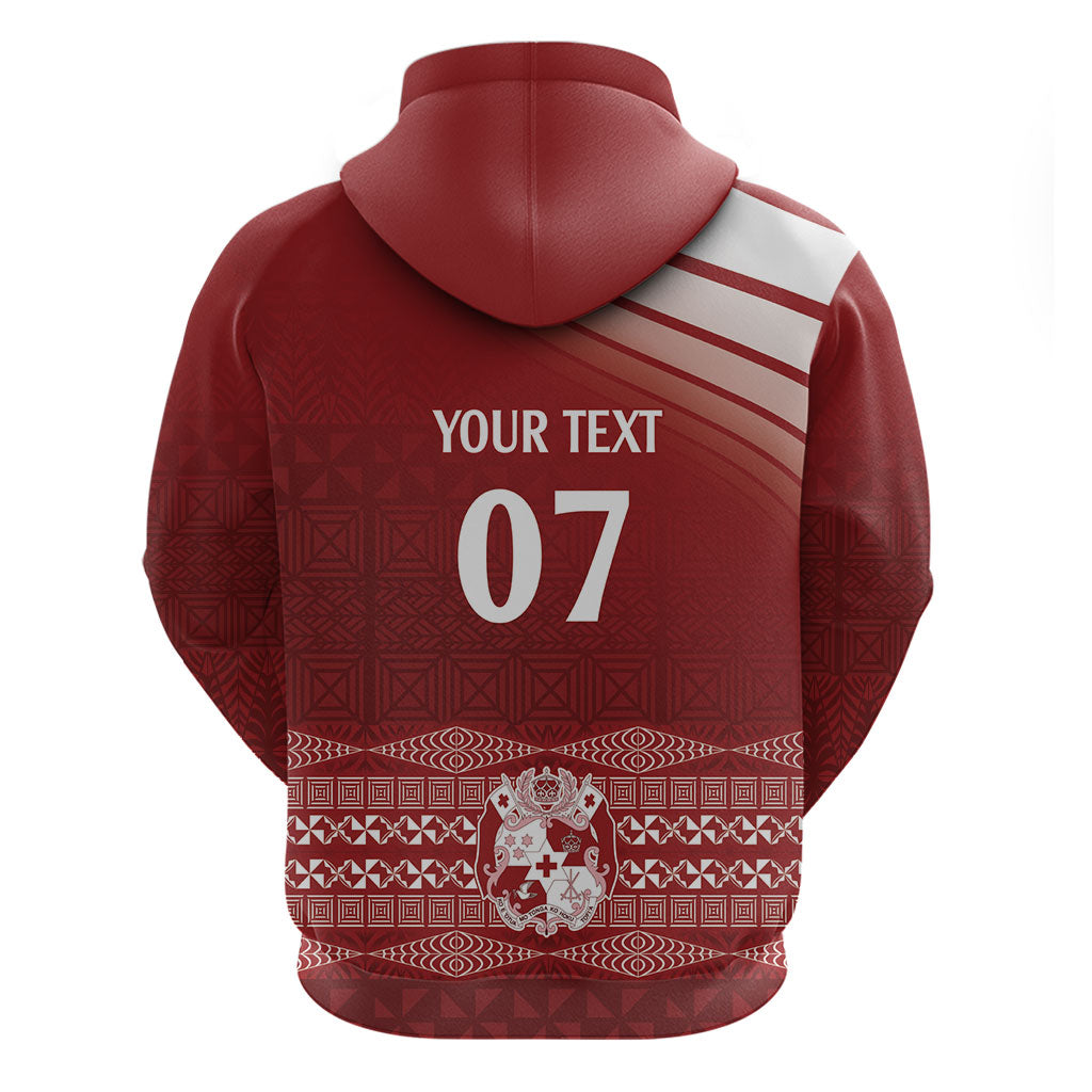 Mate Ma'a Tonga Custom Hoodie Basic Ngatu Kupesi Motif LT7 - Polynesian Pride