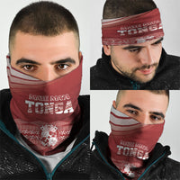 Mate Ma'a Tonga Neck Gaiter Basic Ngatu Kupesi Motif LT7 - Polynesian Pride