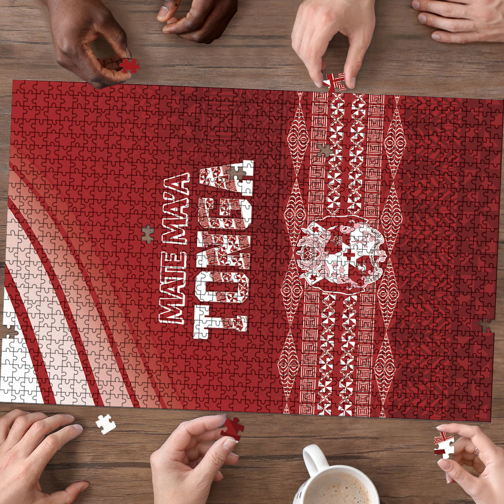 Mate Ma'a Tonga Puzzle Basic Ngatu Kupesi Motif