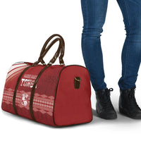 Mate Ma'a Tonga Travel Bag Basic Ngatu Kupesi Motif LT7 - Polynesian Pride