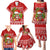 Hawaii Tiki Christmas Family Matching Puletasi Dress and Hawaiian Shirt Mele Kalikimaka LT7 - Polynesian Pride