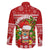 Hawaii Tiki Christmas Family Matching Puletasi Dress and Hawaiian Shirt Mele Kalikimaka LT7 - Polynesian Pride