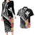 AAPI Heritage Month Couples Matching Long Sleeve Bodycon Dress and Hawaiian Shirt Kanaka Hawaii Plumeria