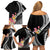 AAPI Heritage Month Family Matching Off Shoulder Short Dress and Hawaiian Shirt Kanaka Hawaii Plumeria