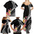 AAPI Heritage Month Family Matching Summer Maxi Dress and Hawaiian Shirt Kanaka Hawaii Plumeria