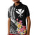 AAPI Heritage Month Kid Polo Shirt Kanaka Hawaii Plumeria