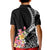 AAPI Heritage Month Kid Polo Shirt Kanaka Hawaii Plumeria