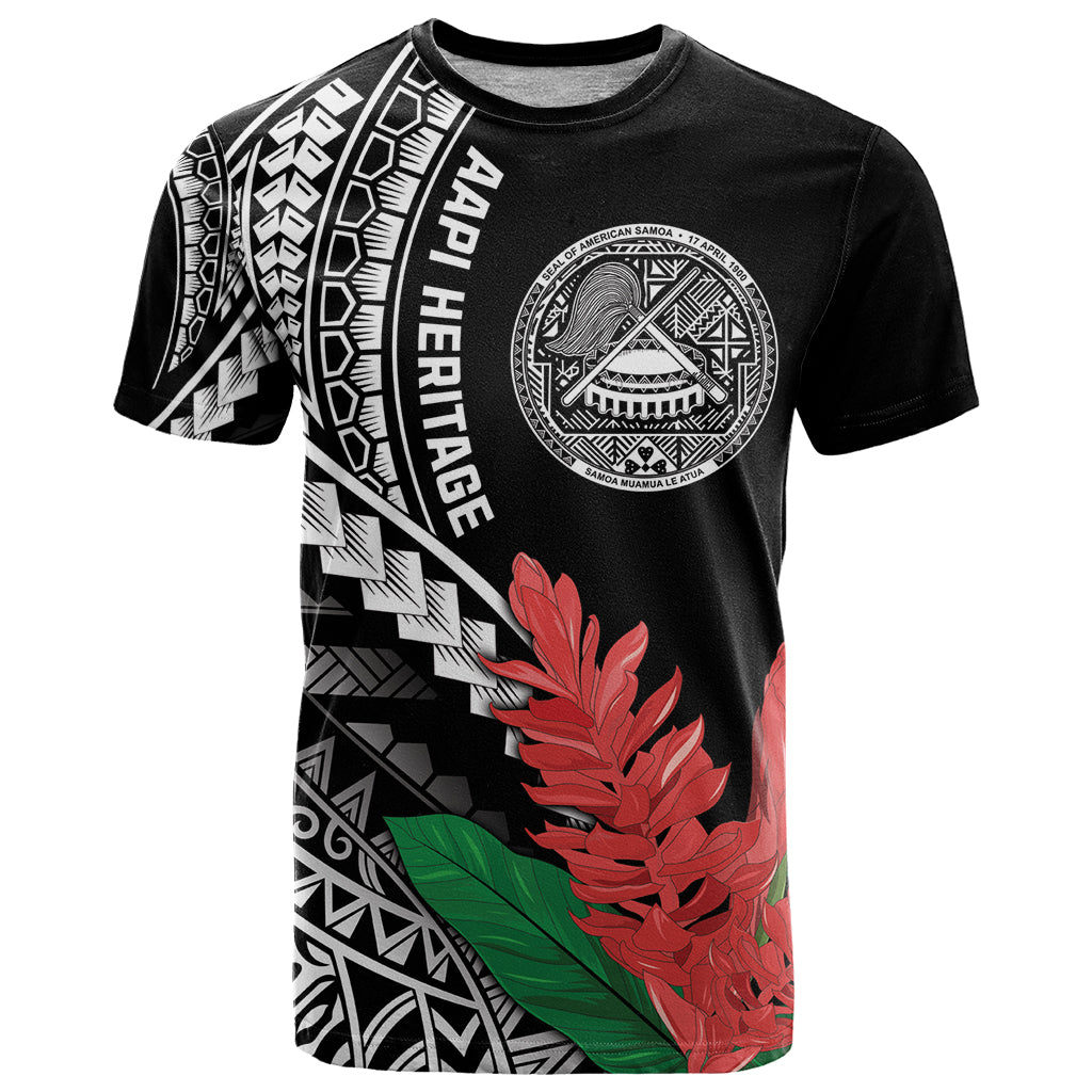 AAPI Heritage Month T Shirt Samoa Teuila LT7 Black - Polynesian Pride