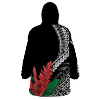 AAPI Heritage Month Wearable Blanket Hoodie Samoa Teuila LT7 - Polynesian Pride