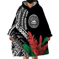 AAPI Heritage Month Wearable Blanket Hoodie Samoa Teuila LT7 - Polynesian Pride
