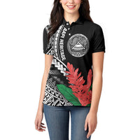 AAPI Heritage Month Women Polo Shirt Samoa Teuila LT7 - Polynesian Pride