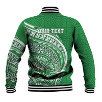 Tonga Liahona High School Personalized Baseball Jacket Ngatu Tokelaufeletoa Motifs LT7 - Polynesian Pride